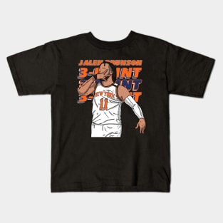 Jalen Brunson Three-Point Kids T-Shirt